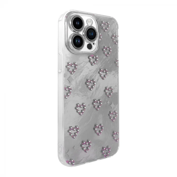 iPhone 14 Pro Max Kılıf Kamera Korumalı Figürlü Ponti Silikon Kapak