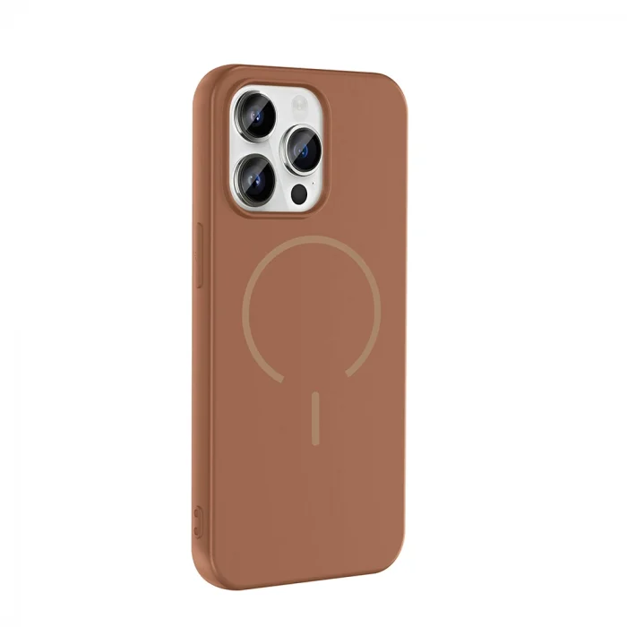 Apple iPhone 14 Pro Max Kılıf M-safe Şarj Özellikli Zore Meta Kapak