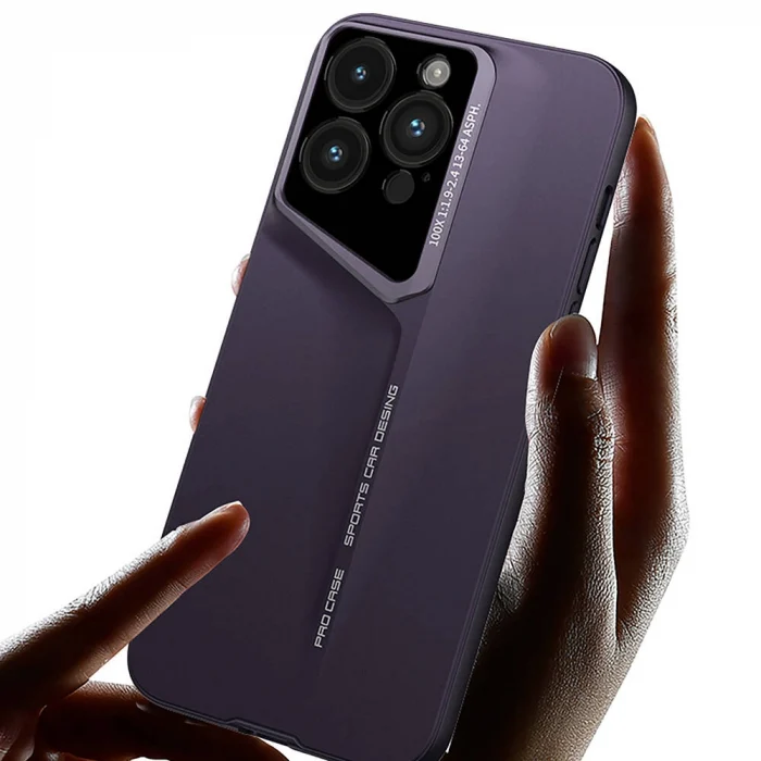 iPhone 14 Pro Max Kılıf Ultra İnce Kamera Korumalı Sert Rubber Procase Kapak