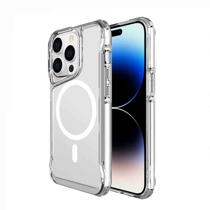 iPhone 14 Pro Max Kılıf M-safe Şarj Özellikli T-Max M-safe Kapak