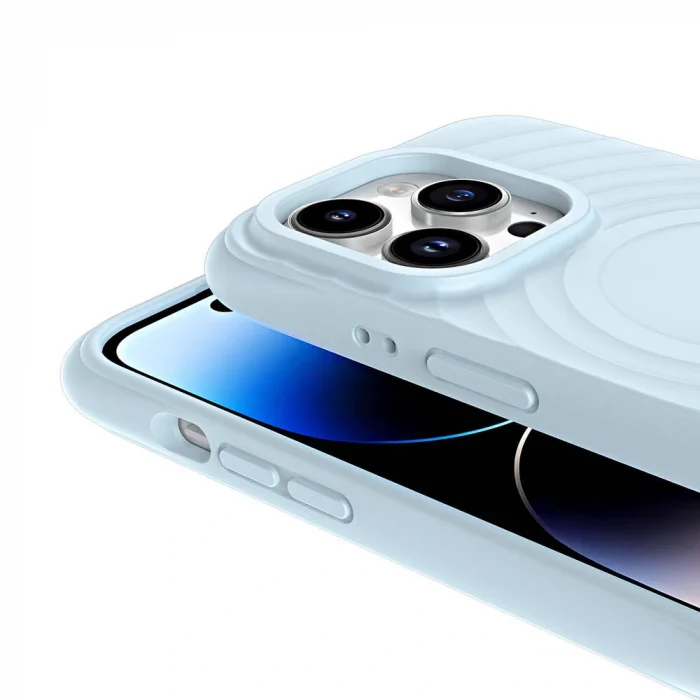 iPhone 14 Pro Max M-safe Şarj Özellikli Airbagli Mat Görünümlü Hepi Kapak