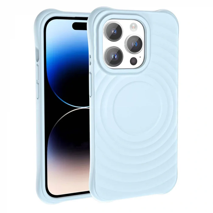 iPhone 14 Pro Max M-safe Şarj Özellikli Airbagli Mat Görünümlü Hepi Kapak