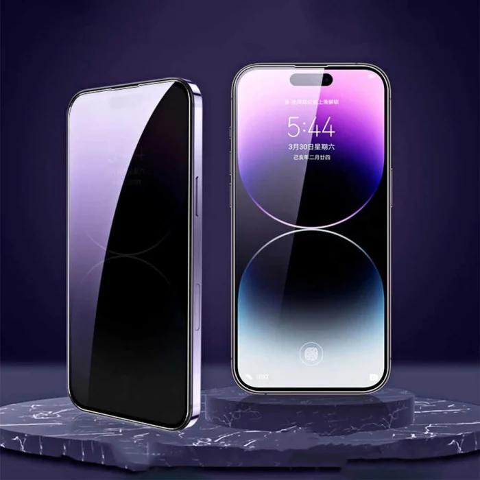 iPhone 14 Pro Max  Kor Privacy Cam Ekran Koruyucu