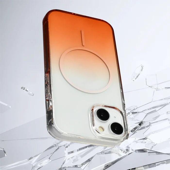 iPhone 15 Kılıf M-Safe Şarj Özellikli Septik Silikon Kapak