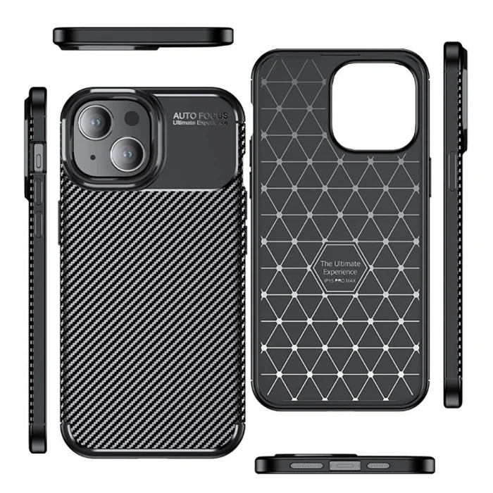 iPhone 15 Kılıf Negro Silikon Kapak