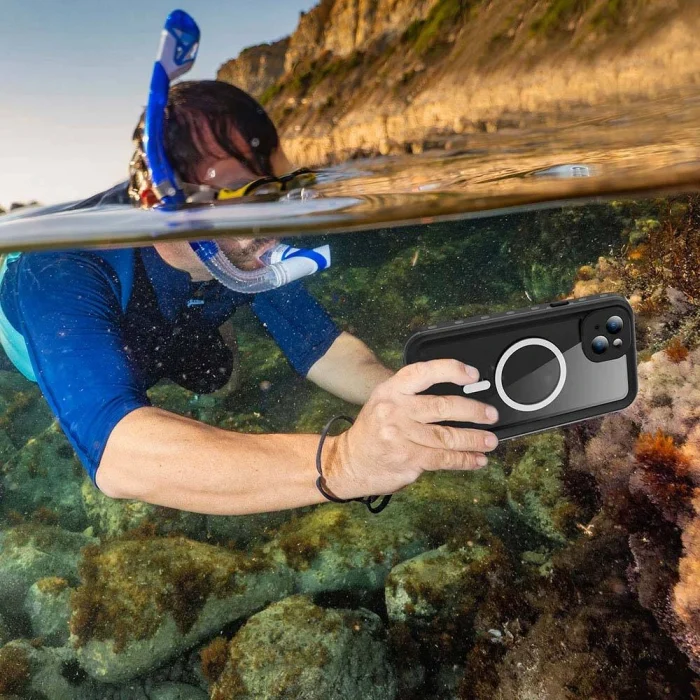 iPhone 15 Plus Kılıf 1-1 Su Geçirmez Kılıf