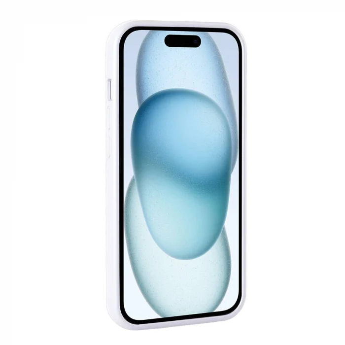 iPhone 15 Plus Kılıf Parlak Taşlı Tasarım Pırlanta Kapak