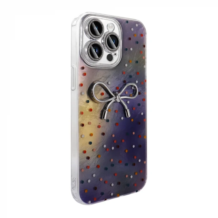 iPhone 15 Pro Kılıf Kamera Korumalı Figürlü Ponti Silikon Kapak