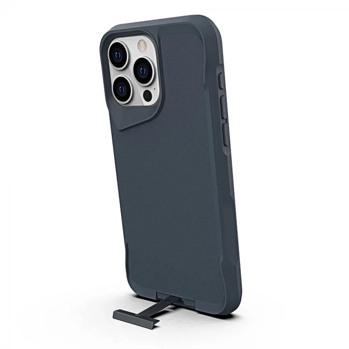 iPhone 15 Pro Kılıf Airbag Kenarlı T-Max Mat Standlı Kapak