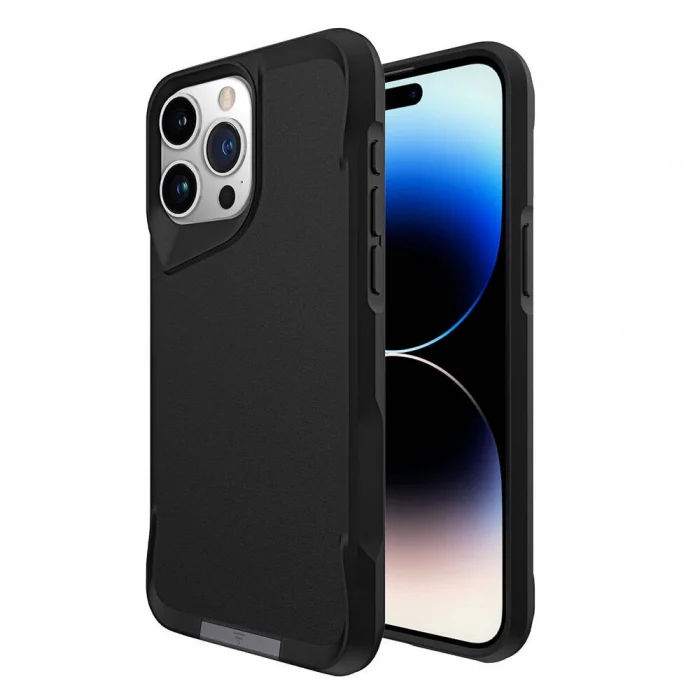 iPhone 15 Pro Kılıf Airbag Kenarlı T-Max Mat Standlı Kapak