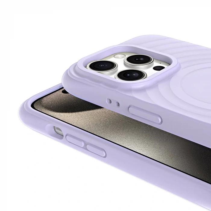 iPhone 15 Pro M-safe Şarj Özellikli Airbagli Mat Görünümlü Hepi Kapak