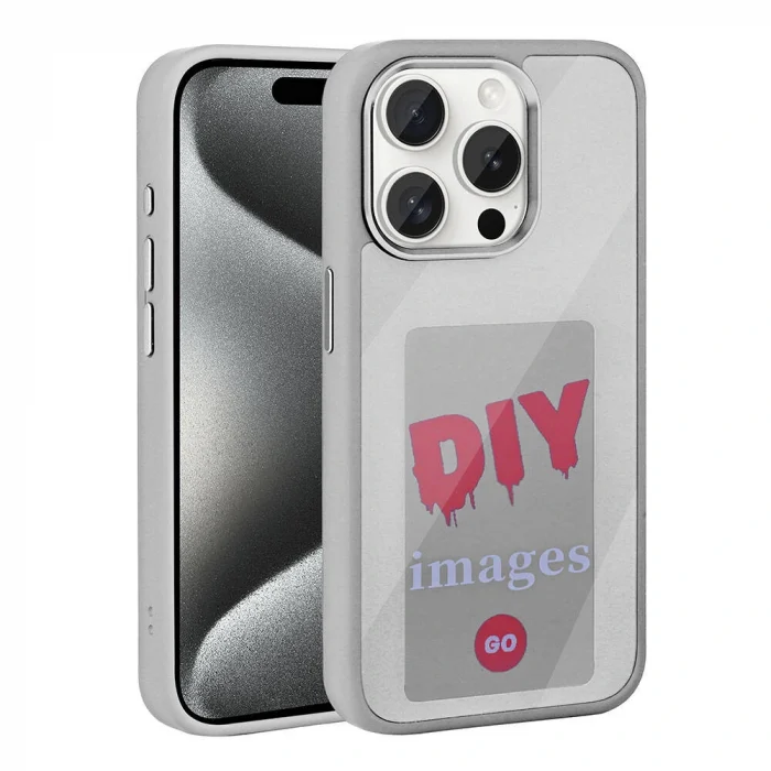 iPhone 15 Pro Max Kılıf Ekranı Yansıtan Akıllı NFC Kapak