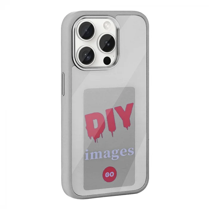 iPhone 15 Pro Max Kılıf Ekranı Yansıtan Akıllı NFC Kapak