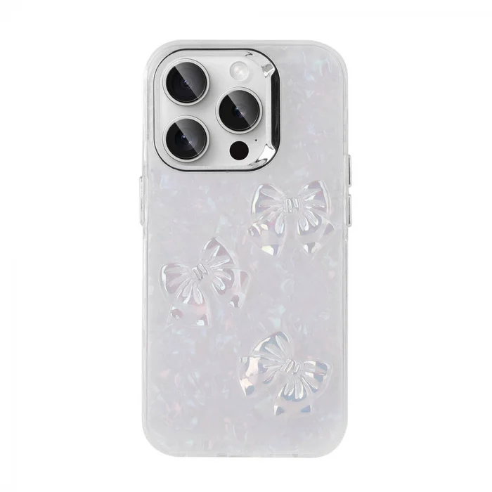 iPhone 15 Pro Max Kılıf Kabartma Figürlü Parlak Eralli Silikon Kapak