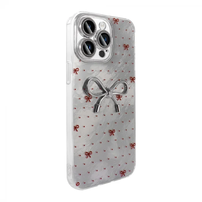 iPhone 15 Pro Max Kılıf Kamera Korumalı Figürlü Ponti Silikon Kapak