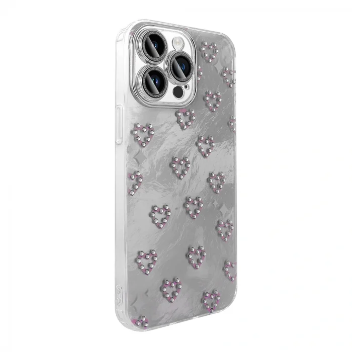 iPhone 15 Pro Max Kılıf Kamera Korumalı Figürlü Ponti Silikon Kapak