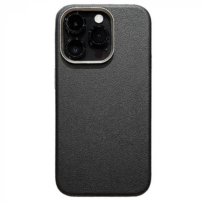 iPhone 15 Pro Max Kılıf M-safe Şarj Özellikli PU Deri Adora Kapak