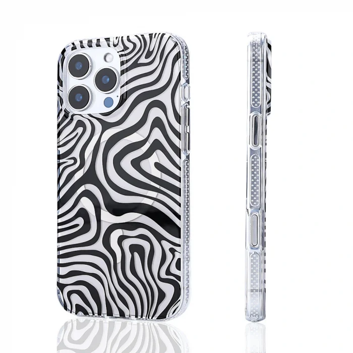 iPhone 15 Pro Max Kılıf M-safe Şarj Özellikli Jago Kapak