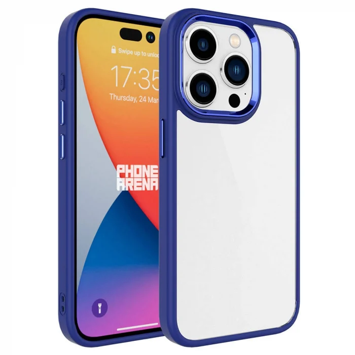 iPhone 15 Pro Max Kılıf Krom Kapak