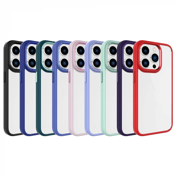iPhone 15 Pro Max Kılıf Krom Kapak