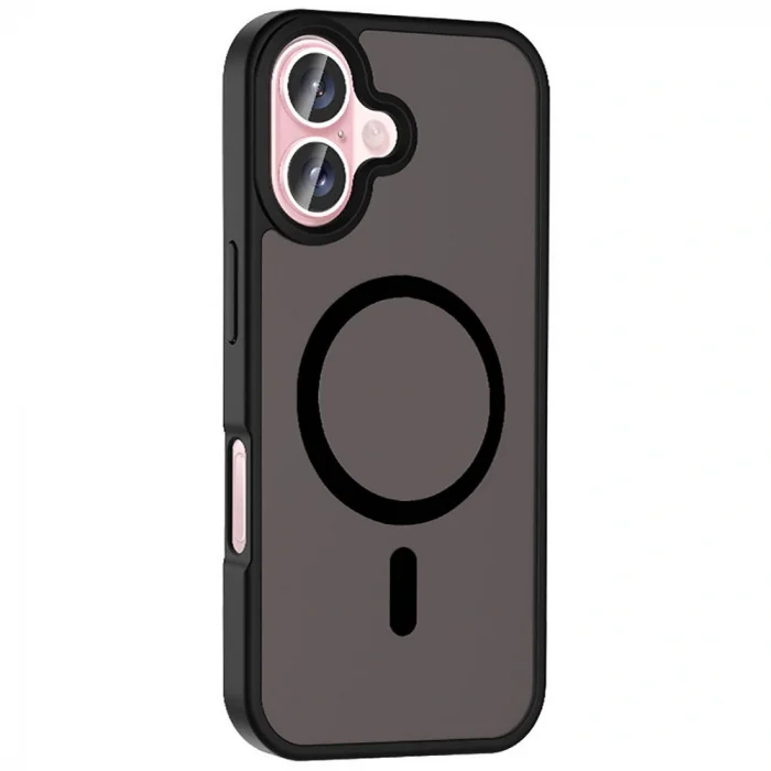 iPhone 16 Kılıf M-safe Şarj Özellikli Mat Arka Yüzey Sio Kapak