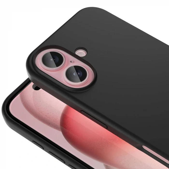 iPhone 16 Kılıf M-safe Şarj Özellikli Sıvı Teknolojili Silinebilir Sert Kivi Kapak