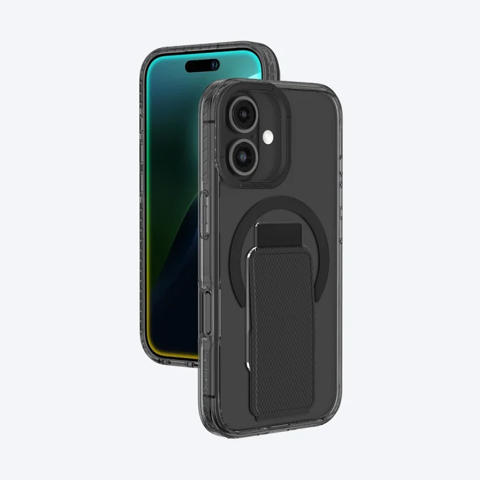 iPhone 16 Kılıf M-safe Şarj Özellikli Standlı Amazingthing Titan Pro Plus Kapak