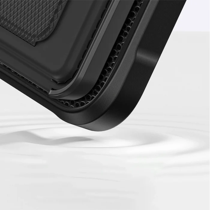 iPhone 16 Kılıf M-safe Şarj Özellikli Standlı Kartlıklı Set Amazingthing Glamour Luxe Serisi Kapak