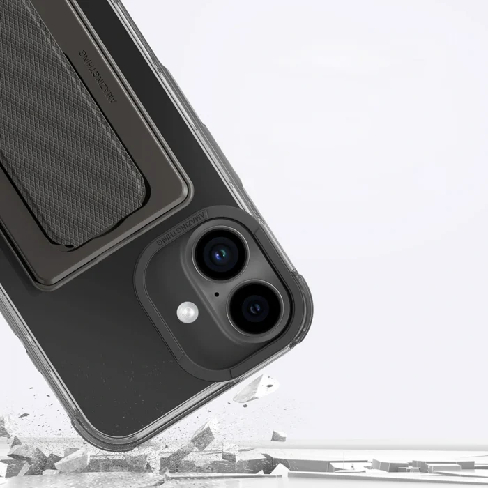 Apple iPhone 16 Kılıf M-safe Şarj Özellikli Standlı Set Amazingthing Omni Adventure Serisi Kapak