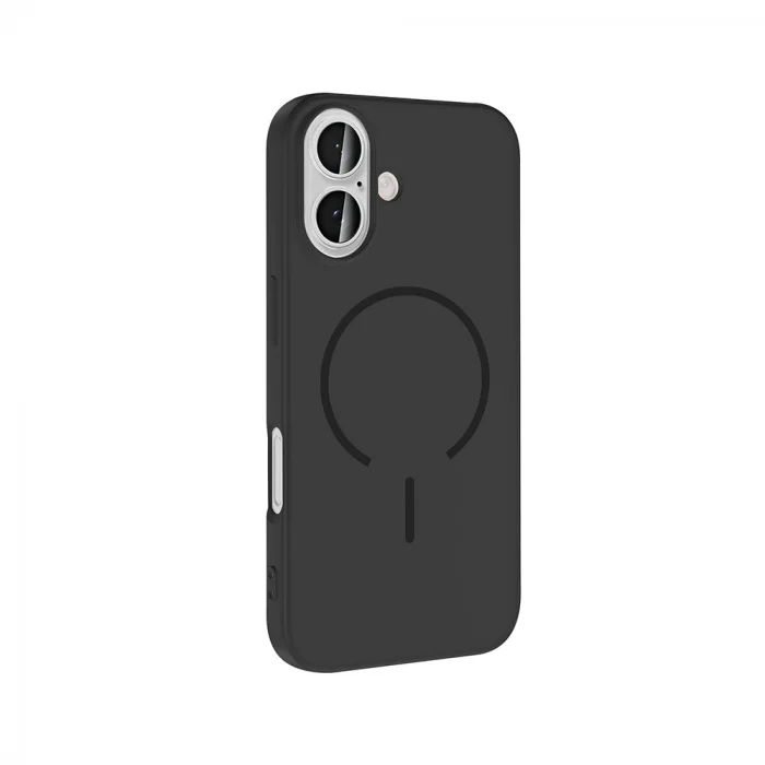 Apple iPhone 16 Kılıf M-safe Şarj Özellikli Zore Meta Kapak