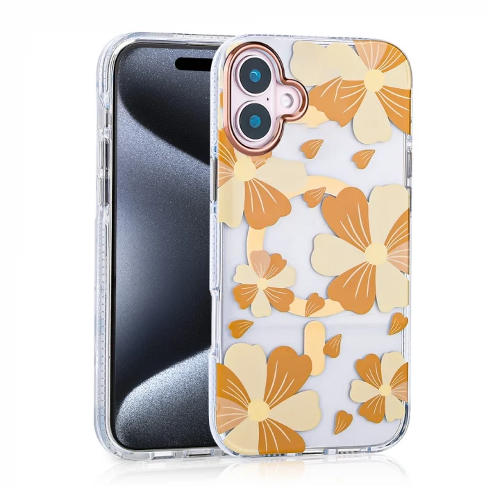 iPhone 16 Kılıf M-safe Şarj Özellikli Papat Kapak