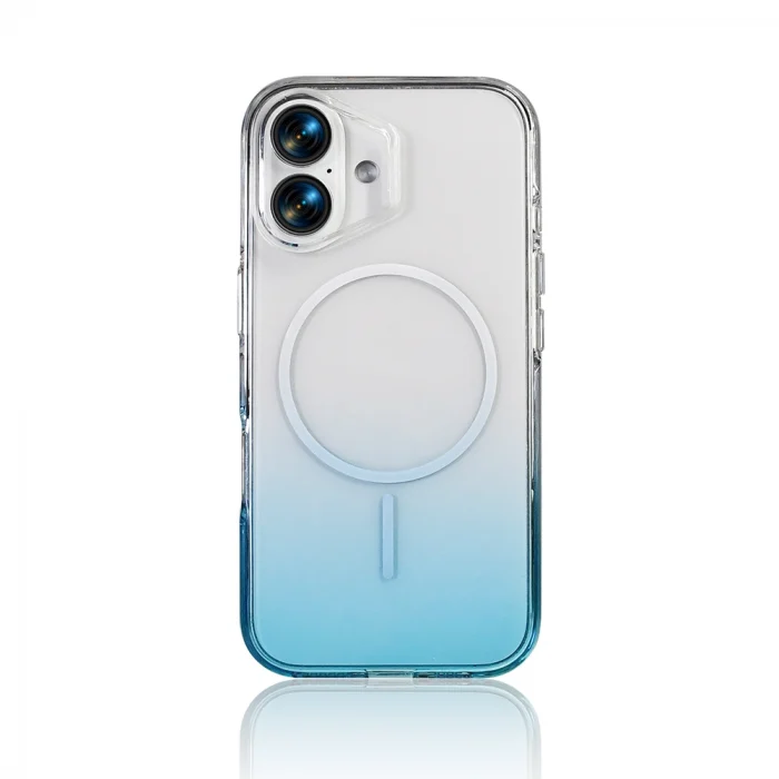 iPhone 16 Kılıf M-Safe Şarj Özellikli Septik Silikon Kapak