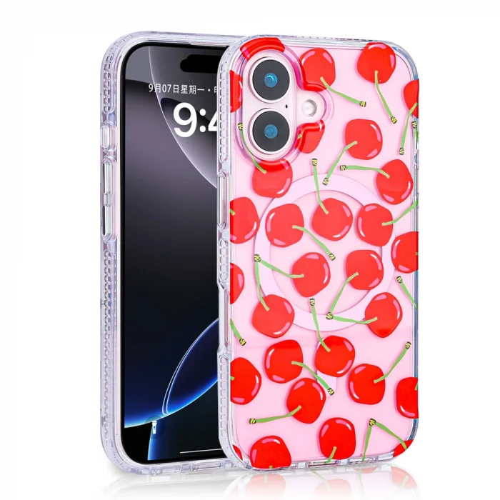 iPhone 16 Kılıf M-safe Şarj Özellikli Stilo Kapak