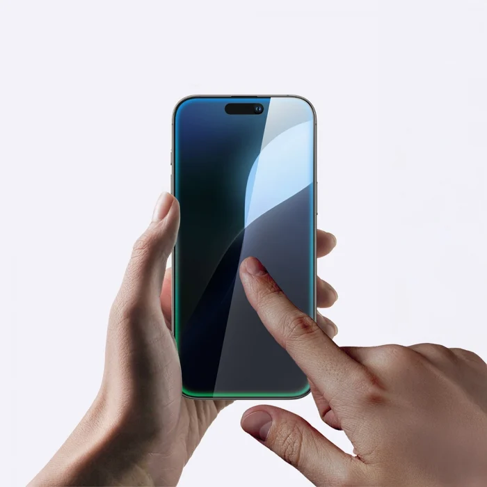 iPhone 16 Plus Amazingthing Titan Parmak İzi Bırakmayan Temperli Cam Ekran Koruyucu