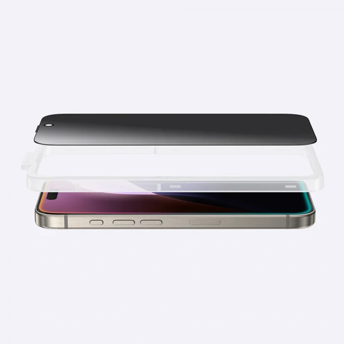 Apple iPhone 16 Plus Amazingthing Titan Privacy Parmak İzi Bırakmayan Temperli Cam Ekran Koruyucu