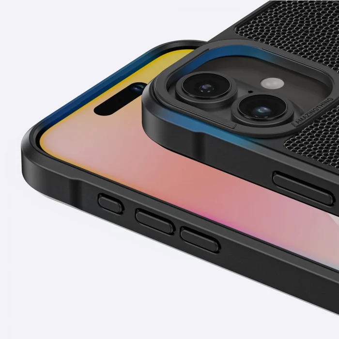 iPhone 16 Plus Kılıf M-safe Şarj Özellikli Amazingthing Glamour Serisi Kapak