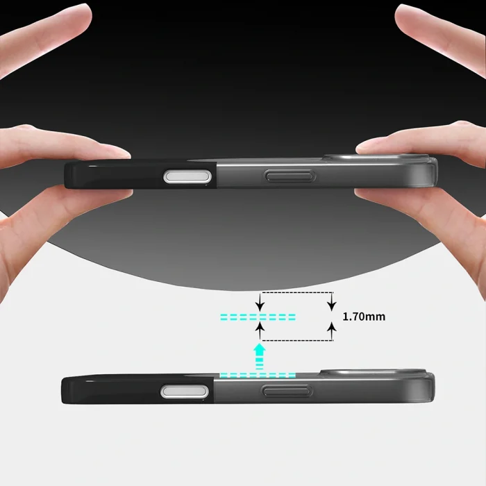 iPhone 16 Plus Kılıf M-Safe Şarj Özellikli Mıknatıslı Duble Kapak