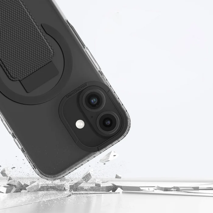 iPhone 16 Plus Kılıf M-safe Şarj Özellikli Standlı Amazingthing Titan Pro Plus Kapak