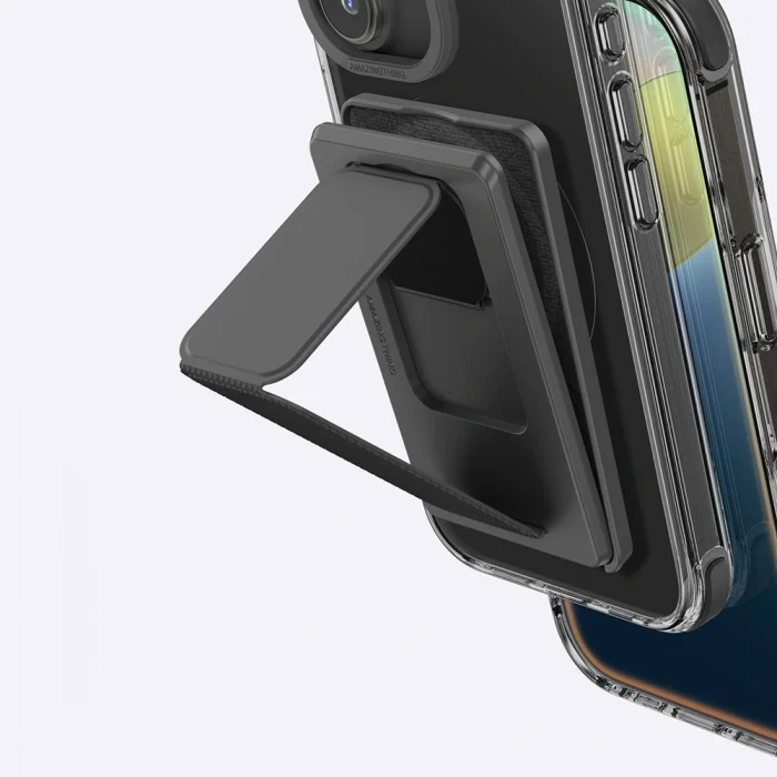 Apple iPhone 16 Plus Kılıf M-safe Şarj Özellikli Standlı Set Amazingthing Omni Adventure Serisi Kapak