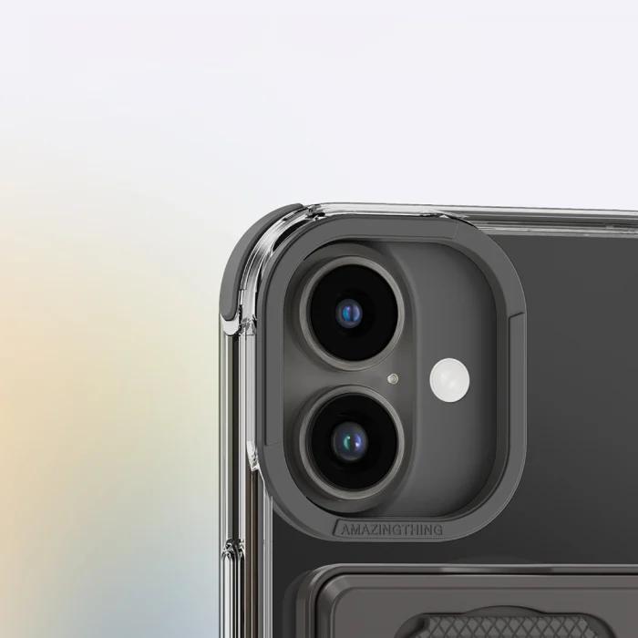 iPhone 16 Plus Kılıf M-safe Şarj Özellikli Standlı Set Amazingthing Omni Adventure Serisi Kapak