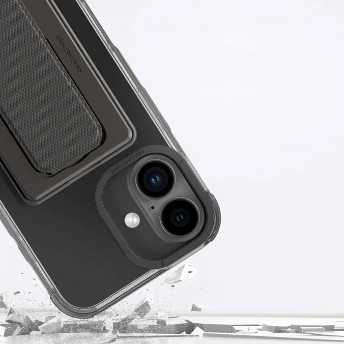 iPhone 16 Plus Kılıf M-safe Şarj Özellikli Standlı Set Amazingthing Omni Adventure Serisi Kapak