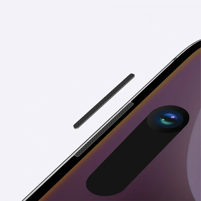 Apple iPhone 16 Pro Amazingthing Titan Privacy Parmak İzi Bırakmayan Temperli Cam Ekran Koruyucu
