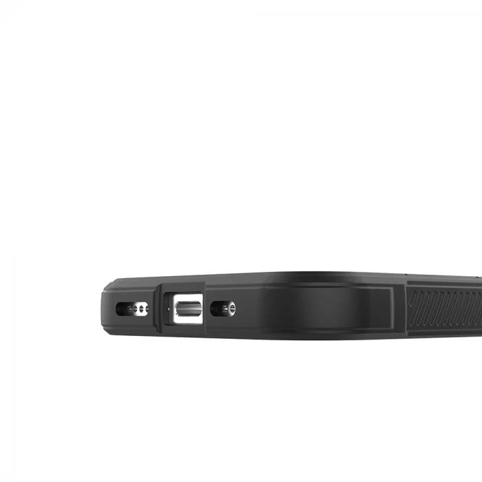 iPhone 16 Pro Kılıf Esnek TPU Oyuklu Arka Yüzey Tasarımlı Etnik Silikon Kapak