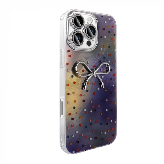 iPhone 16 Pro Kılıf Kamera Korumalı Figürlü Ponti Silikon Kapak