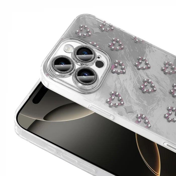 iPhone 16 Pro Kılıf Kamera Korumalı Figürlü Ponti Silikon Kapak