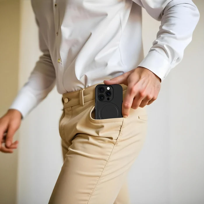 iPhone 16 Pro Kılıf M-safe Şarj Özellikli Amazingthing Minimal Air Serisi Kapak