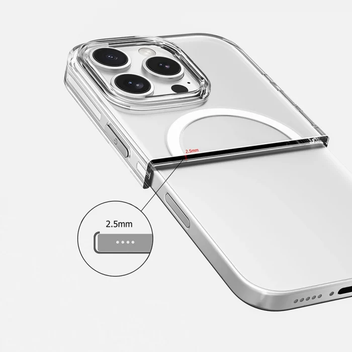 iPhone 16 Pro Kılıf M-safe Şarj Özellikli Kamera Korumalı Kripto Kapak