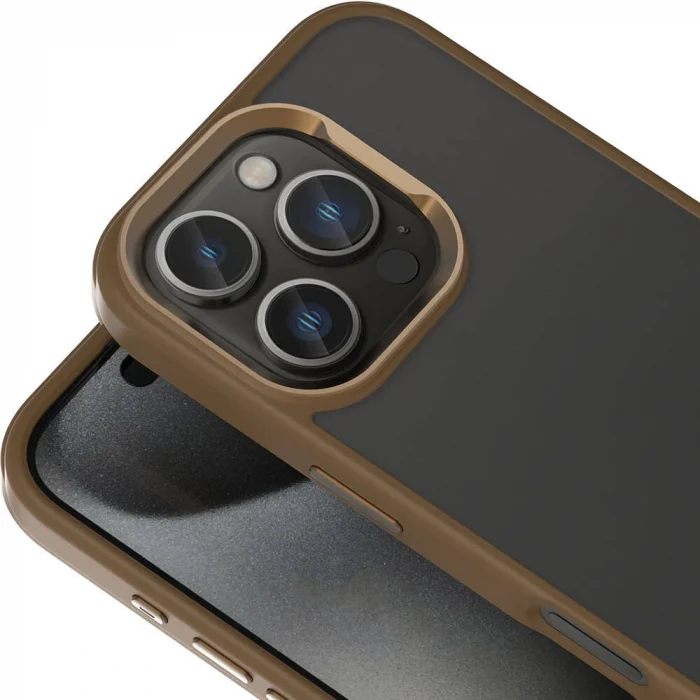 iPhone 16 Pro Kılıf M-safe Şarj Özellikli Parlak Kamera Çerçeveli Kost Kapak