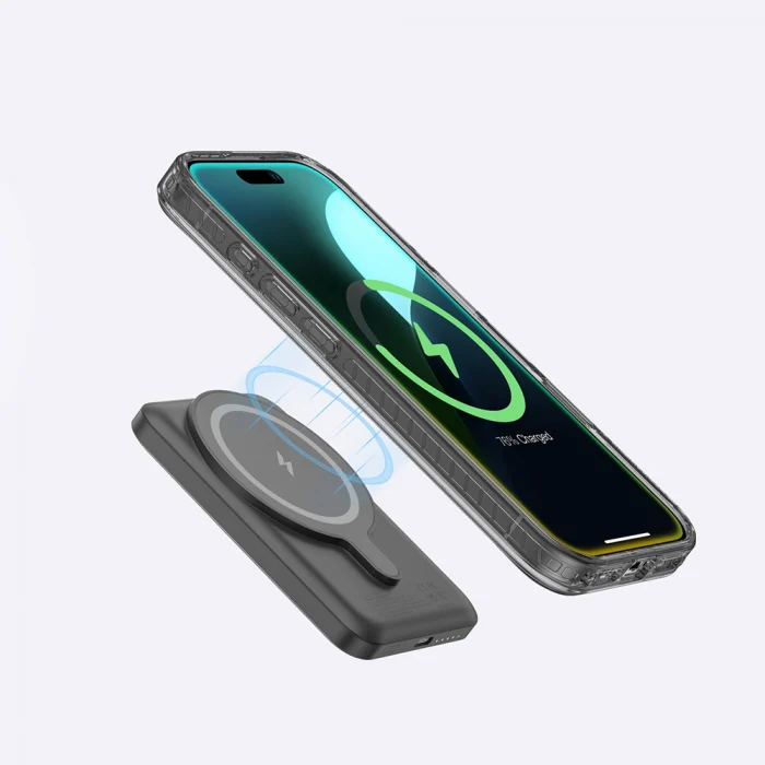 iPhone 16 Pro Kılıf M-safe Şarj Özellikli Yüzük Standlı Amazingthing Titan Pro Serisi Kapak