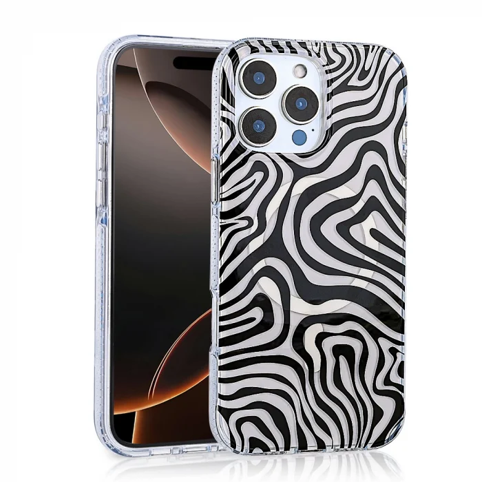 iPhone 16 Pro Kılıf M-safe Şarj Özellikli Jago Kapak